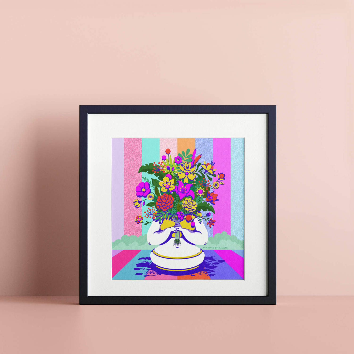 Beautiful vase Print