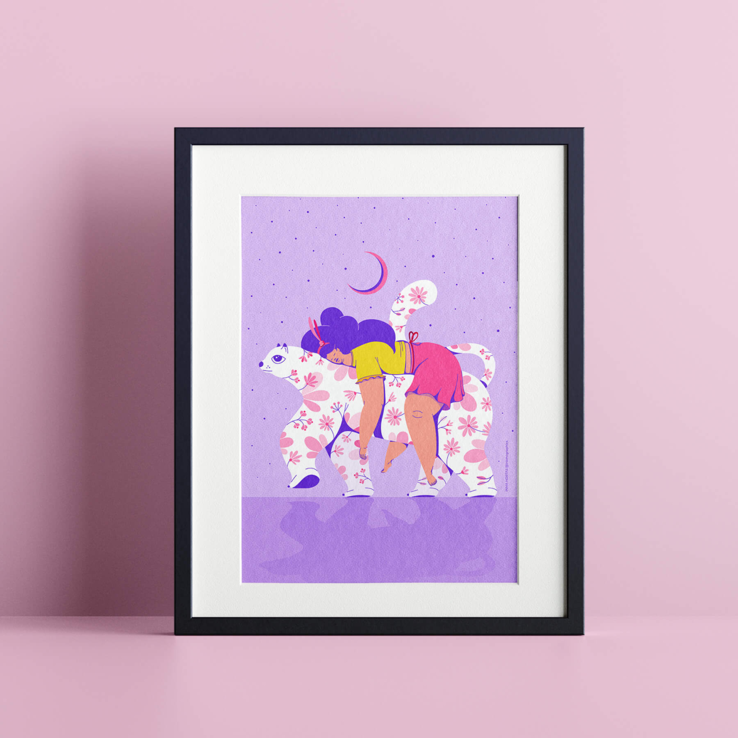 Haru Nap on the Tiger Print