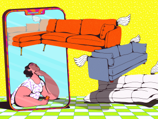 Dwell - Finding a couch online