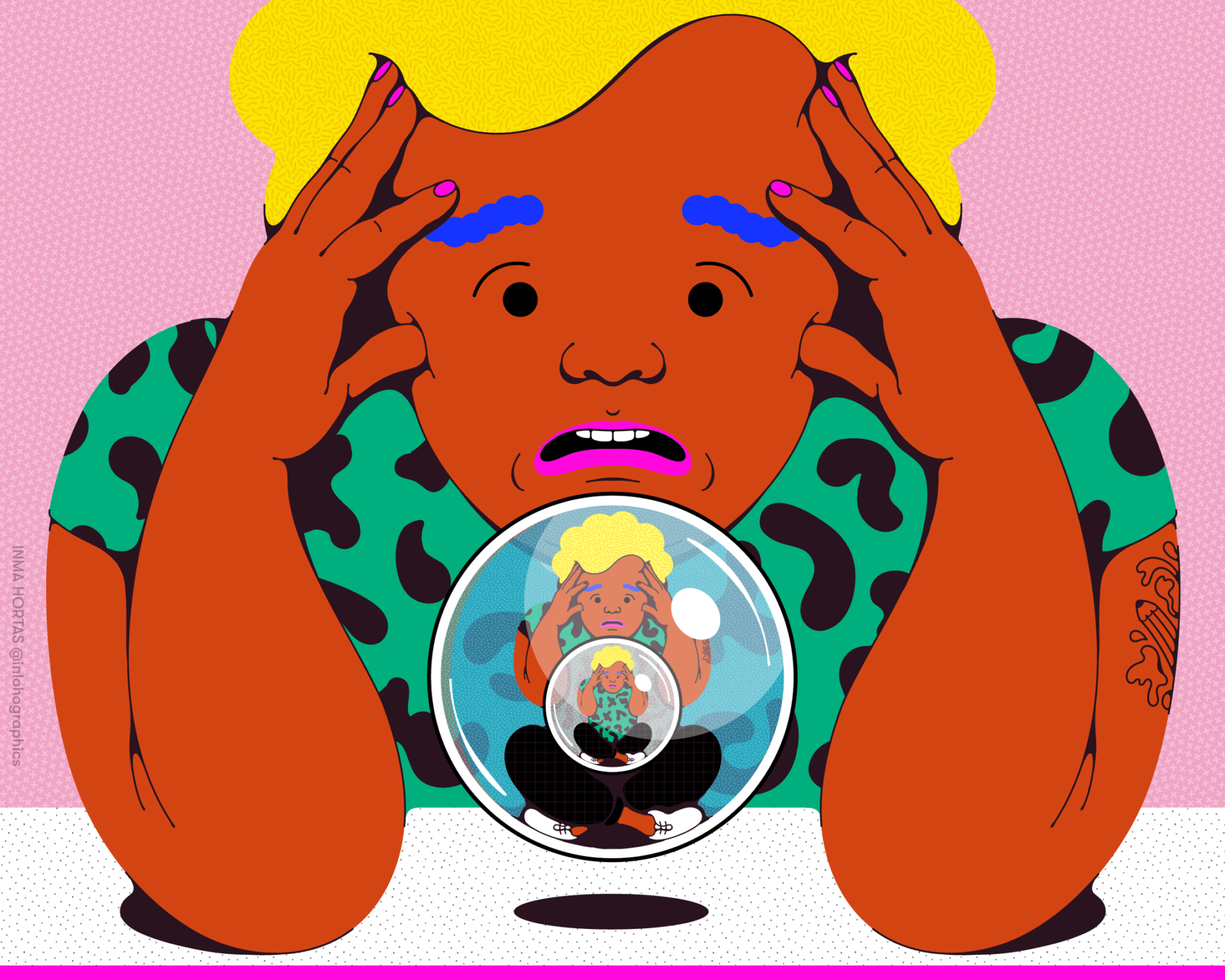 Editorial illustration for the article 'Is AI really coming for your illustration career?' published by Creative Boom